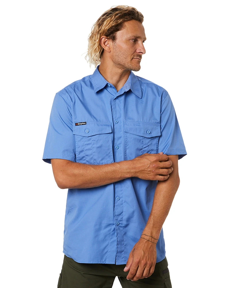 Workcool 2 Short Sleeve Shirt - Sky 3 Workcool 2 Short Sleeve Shirt - Sky