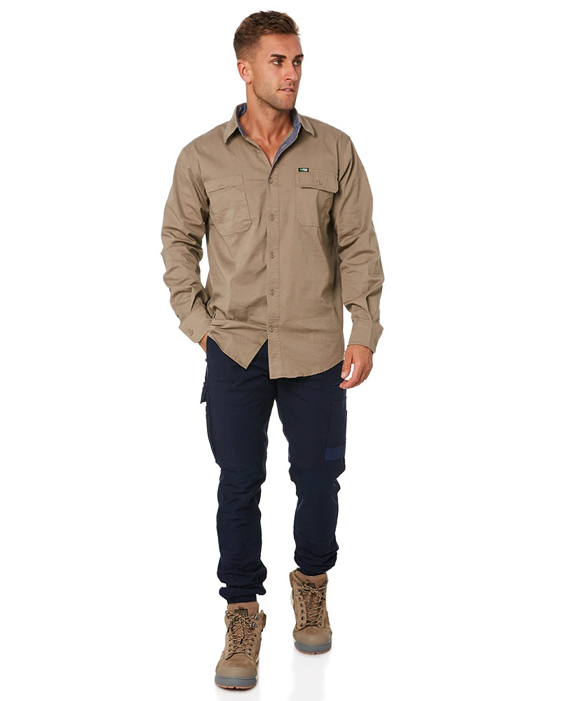 WP-4 Stretch Cuffed Work Pants - Navy 4 WP-4 Stretch Cuffed Work Pants - Navy - Image 2