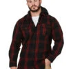 UNIT Chester Hooded Flannel Shirt - Red 1 UNIT Chester Hooded Flannel Shirt - Red -Cheap Bisley || CATerpillar || UNIT Store 53Acopy