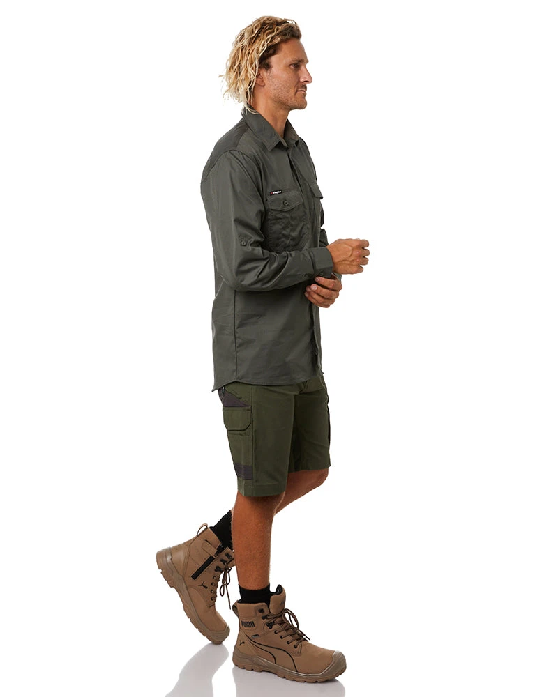 Workcool 2 Long Sleeve Shirt - Green 4 Workcool 2 Long Sleeve Shirt - Green - Image 2