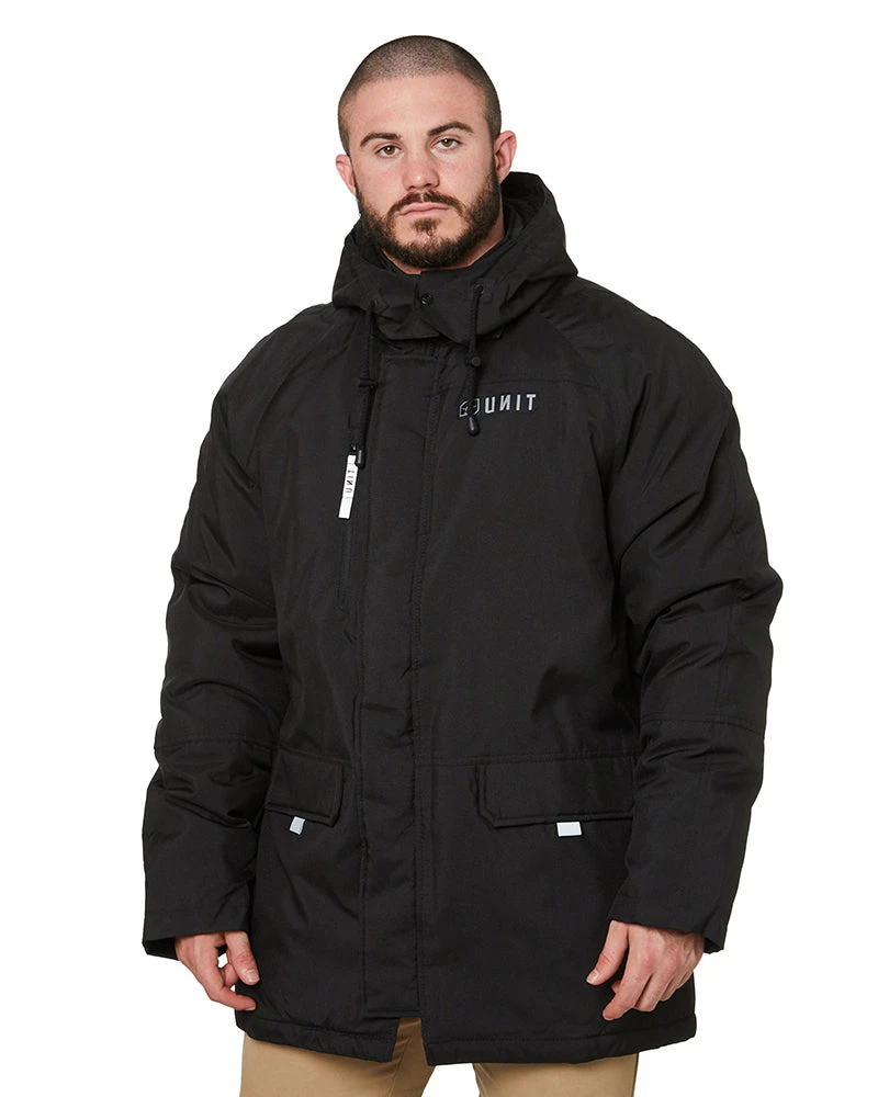 UNIT Sector Hooded Jacket - Black 3 UNIT Sector Hooded Jacket - Black