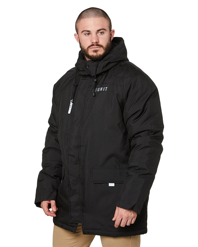 UNIT Sector Hooded Jacket - Black 5 UNIT Sector Hooded Jacket - Black - Image 3