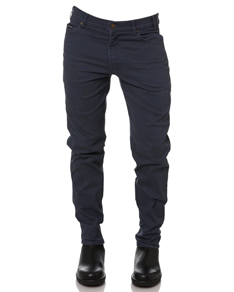Cotton Stretch Jeans - Gunmetal Blue 3 Cotton Stretch Jeans - Gunmetal Blue