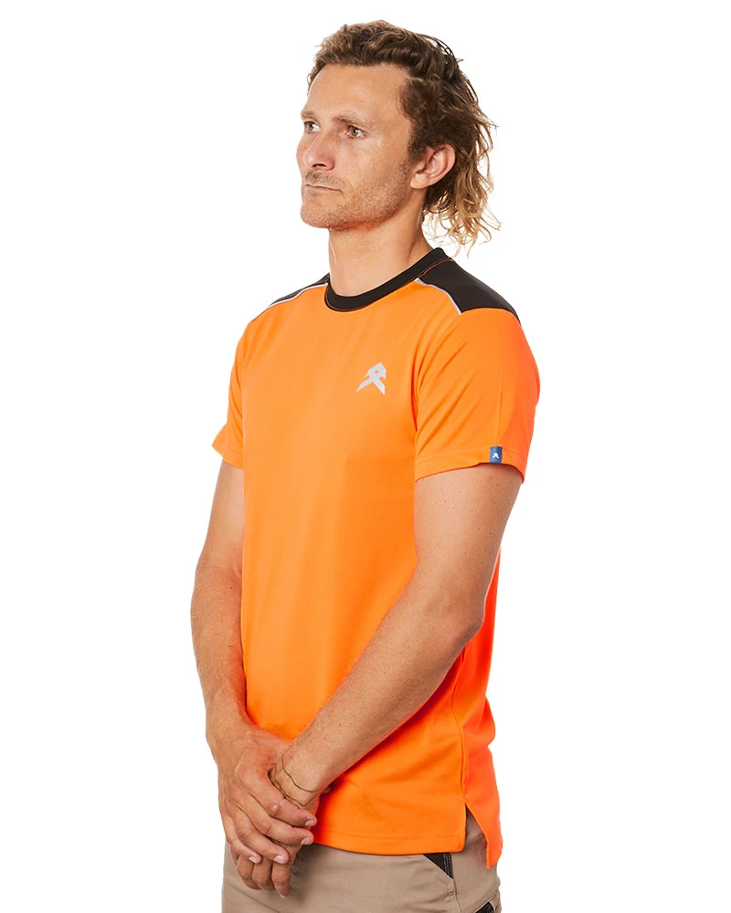 Performance Tee Hi Vis - Orange 5 Performance Tee Hi Vis - Orange - Image 3