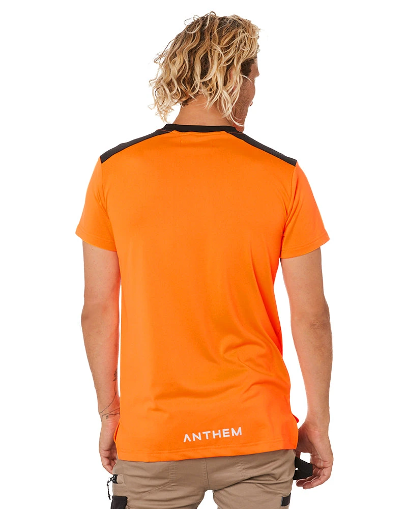 Performance Tee Hi Vis - Orange 6 Performance Tee Hi Vis - Orange - Image 4