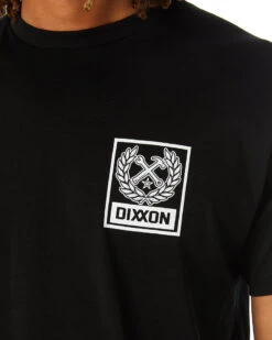 Box Crest Tee - Black -Cheap Bisley || CATerpillar || UNIT Store 74d