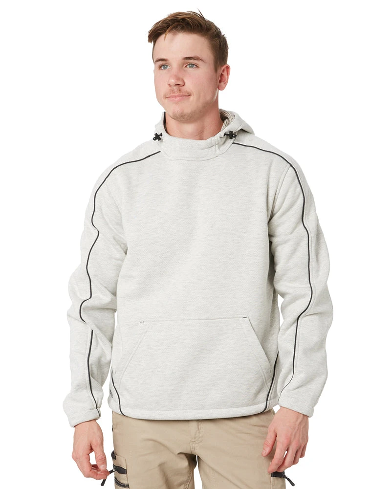Bisley Flex And Move Marle Fleece Hoodie - Grey Marle 3 Bisley Flex And Move Marle Fleece Hoodie - Grey Marle