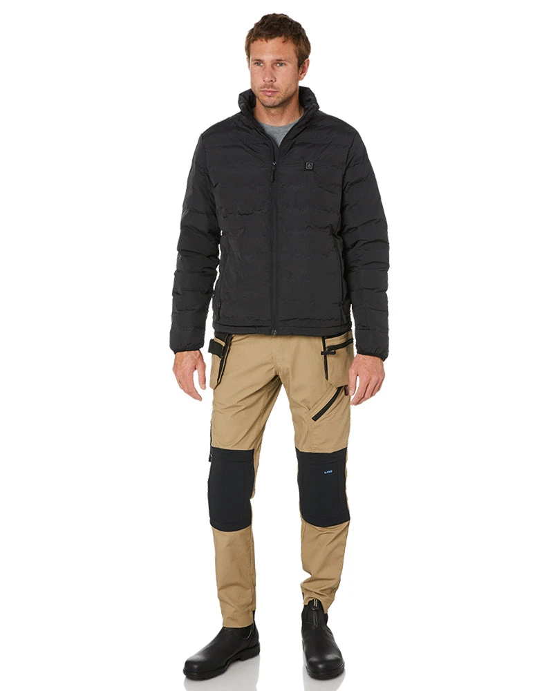 Portwest Ultrasonic Heated Tunnel Jacket - Black 4 Portwest Ultrasonic Heated Tunnel Jacket - Black - Image 2