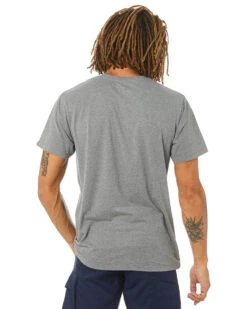 UNIT Essential Tee - Grey Marle -Cheap Bisley || CATerpillar || UNIT Store 80b