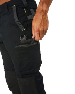 Bisley Flex And Move Stretch Utility Zip Cargo Pant - Black -Cheap Bisley || CATerpillar || UNIT Store 8F 382ad6fa 0019 4ac7 910f 2ee2e04a1bdd