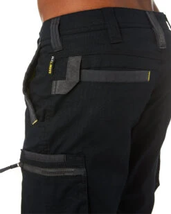 Bisley Flex And Move Stretch Utility Zip Cargo Pant - Black -Cheap Bisley || CATerpillar || UNIT Store 8G