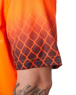 Hi Vis Sublimated Metal Mesh Polo - Orange/Navy -Cheap Bisley || CATerpillar || UNIT Store 8d 1 7b901989 d8a5 461c 84e8 9559df523c92