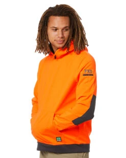 WF-1 Work Fleece Hoodie - Orange -Cheap Bisley || CATerpillar || UNIT Store 93b 1b59d35b 6bba 4ea8 aec6 a99d2a64191a