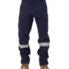 Bisley 8 Pocket Cargo Pant With Tape - Navy