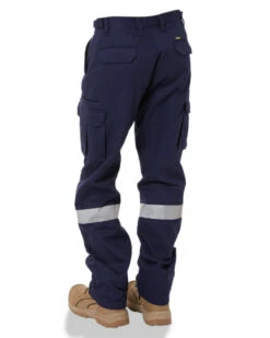 Bisley 8 Pocket Cargo Pant With Tape - Navy -Cheap Bisley || CATerpillar || UNIT Store BPC6007t navy 04