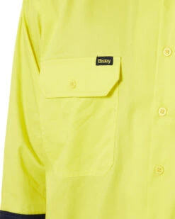 Bisley Cool Lightweight Drill Shirt LS - Yellow/Navy 11 Bisley Cool Lightweight Drill Shirt LS - Yellow/Navy -Cheap Bisley || CATerpillar || UNIT Store BS6895 yellow navy 05