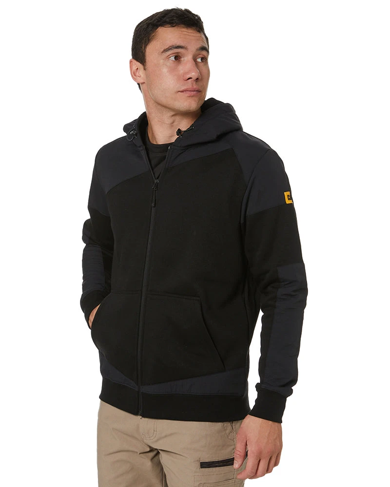 CATerpillar Trade FZ Sweatshirt - Black 6 CATerpillar Trade FZ Sweatshirt - Black - Image 4