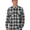 Arthur Flannel - Black White Red Plaid 1 Arthur Flannel - Black White Red Plaid -Cheap Bisley || CATerpillar || UNIT Store DXMARTHUR