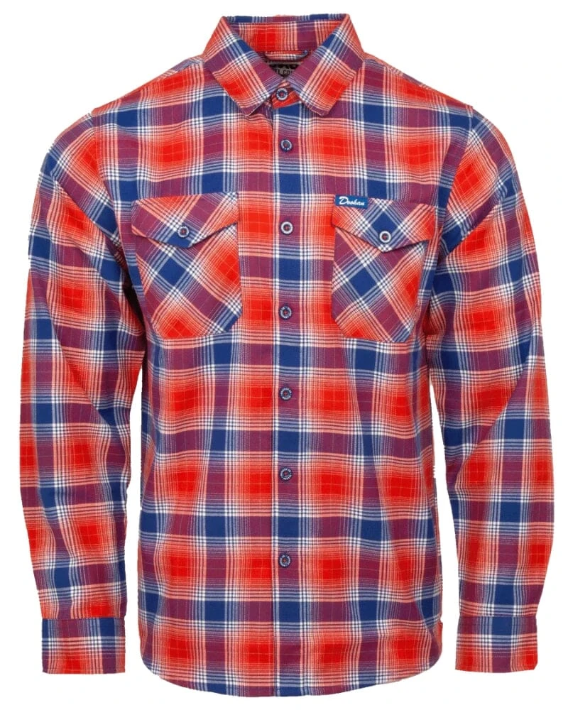 Doohan 95 Flannel - Red/Blue/White 3 Doohan 95 Flannel - Red/Blue/White