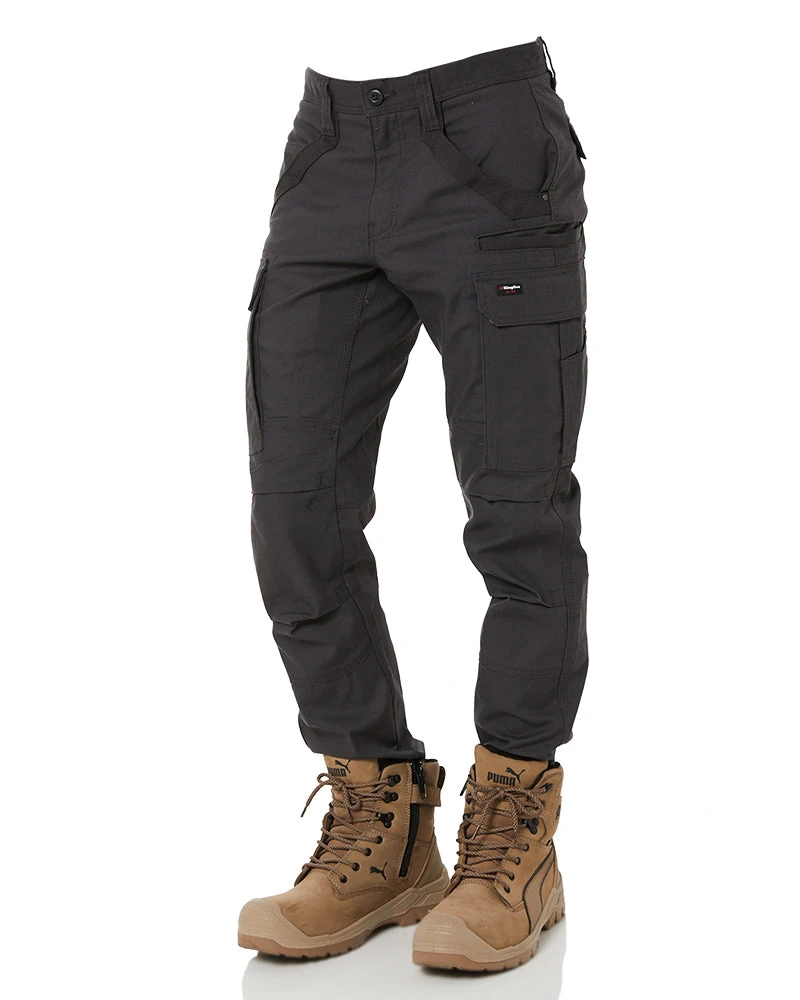 Tradies Utility Cargo Pant - Charcoal 5 Tradies Utility Cargo Pant - Charcoal - Image 3