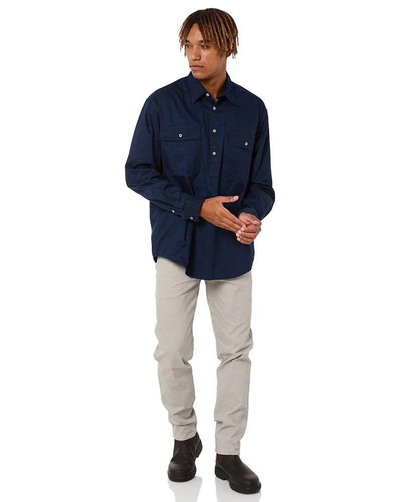 Cotton Stretch Jeans - Cement 4 Cotton Stretch Jeans - Cement - Image 2