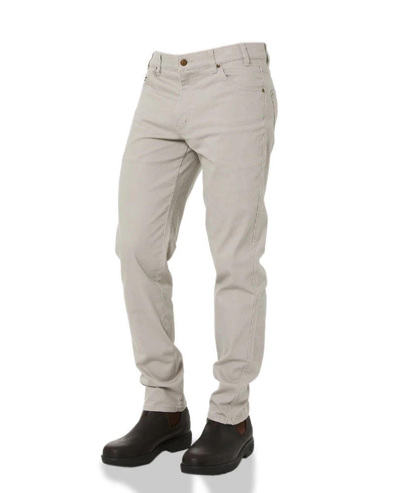 Cotton Stretch Jeans - Cement 5 Cotton Stretch Jeans - Cement - Image 3