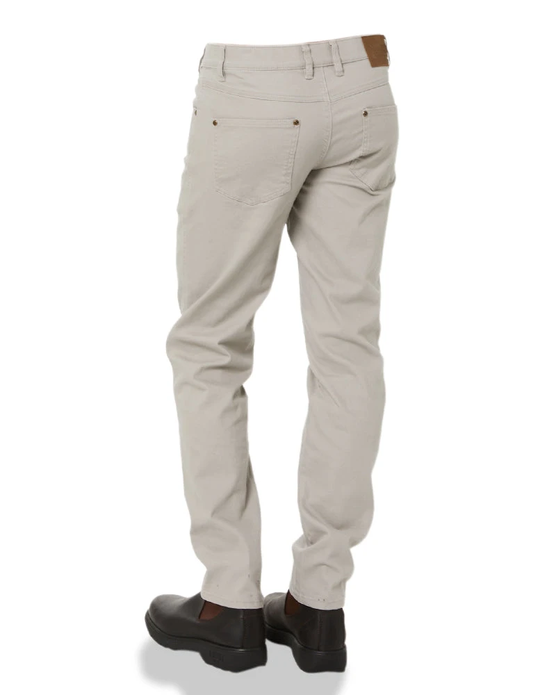 Cotton Stretch Jeans - Cement 6 Cotton Stretch Jeans - Cement - Image 4