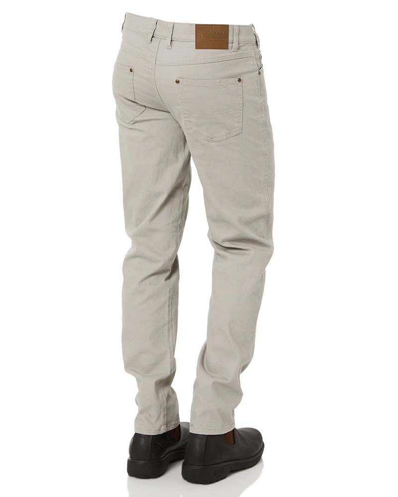 Cotton Stretch Jeans - Cement 7 Cotton Stretch Jeans - Cement - Image 5