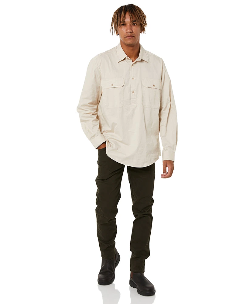 Cotton Stretch Jeans - Moss 4 Cotton Stretch Jeans - Moss - Image 2