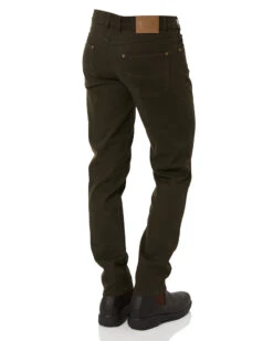 Cotton Stretch Jeans - Moss 12 Cotton Stretch Jeans - Moss -Cheap Bisley || CATerpillar || UNIT Store RMPC014 moss 05