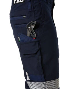 Taped Stretch Pants - Navy -Cheap Bisley || CATerpillar || UNIT Store WP3T navy 06
