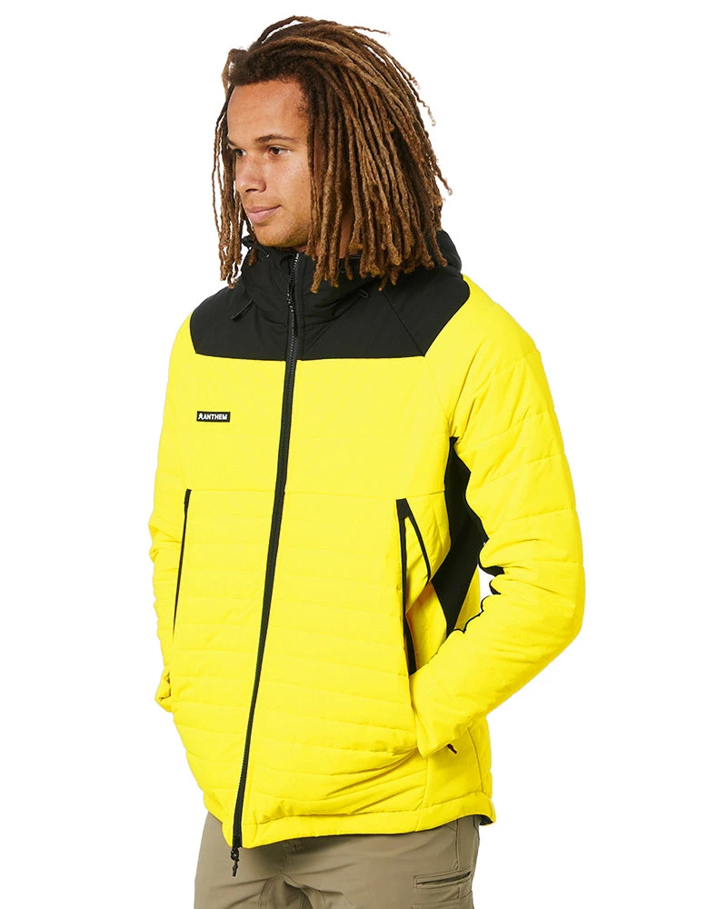 Performance Hi Vis Puffer Jacket - Yellow 5 Performance Hi Vis Puffer Jacket - Yellow - Image 3