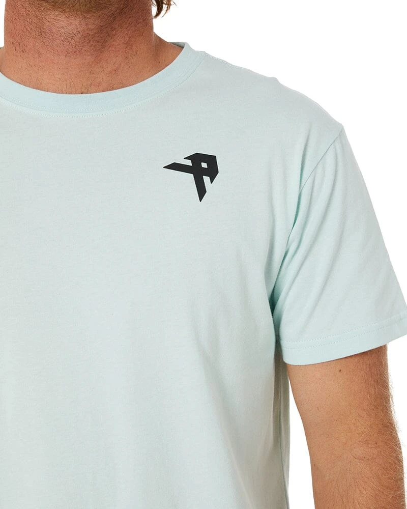 Performance Workwear Skew Logo Tee - Glacier 10 Performance Workwear Skew Logo Tee - Glacier - Image 8