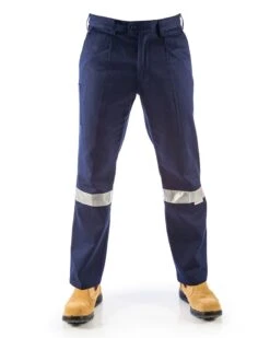 Bisley 3M Taped Original Work Pant - Navy