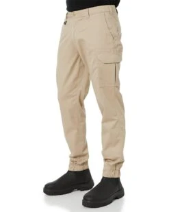 Bisley Stretch Cotton Drill Cargo Cuffed Pants - Stone 13 Bisley Stretch Cotton Drill Cargo Cuffed Pants - Stone -Cheap Bisley || CATerpillar || UNIT Store bisley BPC6028 stone 3