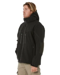 Bisley Flex And Move Hooded Soft Shell Jacket - Black -Cheap Bisley || CATerpillar || UNIT Store bisley bj6570 bblk 3