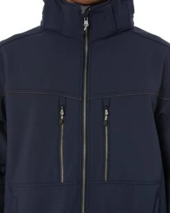 Bisley Flex And Move Hooded Soft Shell Jacket - Navy 17 Bisley Flex And Move Hooded Soft Shell Jacket - Navy -Cheap Bisley || CATerpillar || UNIT Store bisley bj6570 bpct 7