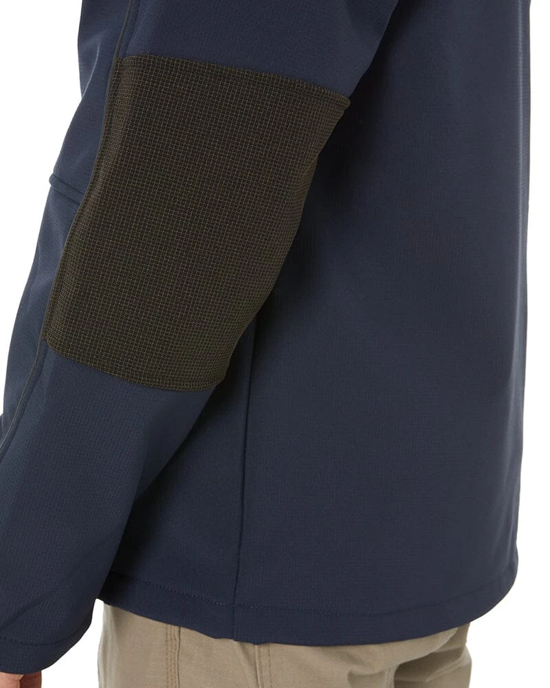 Bisley Flex And Move Hooded Soft Shell Jacket - Navy 11 Bisley Flex And Move Hooded Soft Shell Jacket - Navy - Image 9