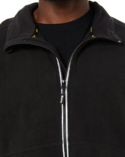 Bisley Bonded Micro Fleece Jacket - Black -Cheap Bisley || CATerpillar || UNIT Store bisley bj6771 black 5