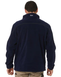 Bisley Bonded Micro Fleece Jacket - Navy -Cheap Bisley || CATerpillar || UNIT Store bisley bj6771 navy 4