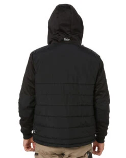 Bisley Flex And Move Puffer Fleece Hooded Jacket - Black 10 Bisley Flex And Move Puffer Fleece Hooded Jacket - Black -Cheap Bisley || CATerpillar || UNIT Store bisley bj6844 black 4