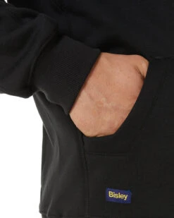 Bisley Work Fleece Hoodie - Black 15 Bisley Work Fleece Hoodie - Black -Cheap Bisley || CATerpillar || UNIT Store bisley bk6724 black 7