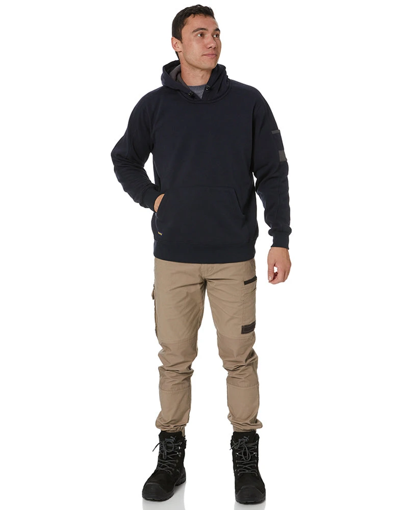 Bisley Work Fleece Hoodie - Navy 4 Bisley Work Fleece Hoodie - Navy - Image 2
