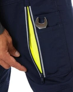 Bisley X Airflow Stretch Ripstop Vented Cargo Pant - Navy -Cheap Bisley || CATerpillar || UNIT Store bisley bpc6150 navy 8