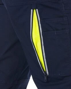 Bisley X Airflow Taped Stretch Ripstop Vented Cargo Pant - Navy/Yellow 16 Bisley X Airflow Taped Stretch Ripstop Vented Cargo Pant - Navy/Yellow -Cheap Bisley || CATerpillar || UNIT Store bisley bpc6150t navy yellow 8