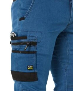 Bisley Flex And Move Stretch Denim Cargo Cuffed Pants - Light Denim 21 Bisley Flex And Move Stretch Denim Cargo Cuffed Pants - Light Denim -Cheap Bisley || CATerpillar || UNIT Store bisley bpc6335 lightdenim 10