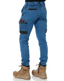 Bisley Flex And Move Stretch Denim Cargo Cuffed Pants - Light Denim 15 Bisley Flex And Move Stretch Denim Cargo Cuffed Pants - Light Denim -Cheap Bisley || CATerpillar || UNIT Store bisley bpc6335 lightdenim 4