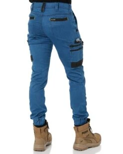 Bisley Flex And Move Stretch Denim Cargo Cuffed Pants - Light Denim 16 Bisley Flex And Move Stretch Denim Cargo Cuffed Pants - Light Denim -Cheap Bisley || CATerpillar || UNIT Store bisley bpc6335 lightdenim 5
