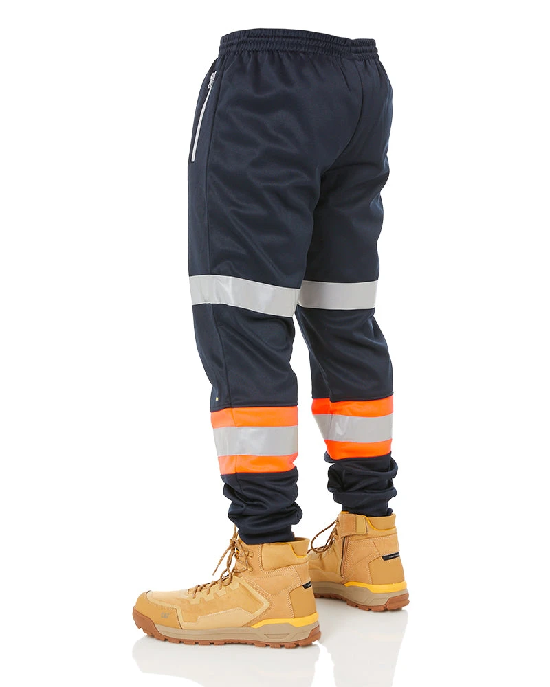 Bisley Taped Biomotion Track Pants - Orange/Navy 6 Bisley Taped Biomotion Track Pants - Orange/Navy - Image 4