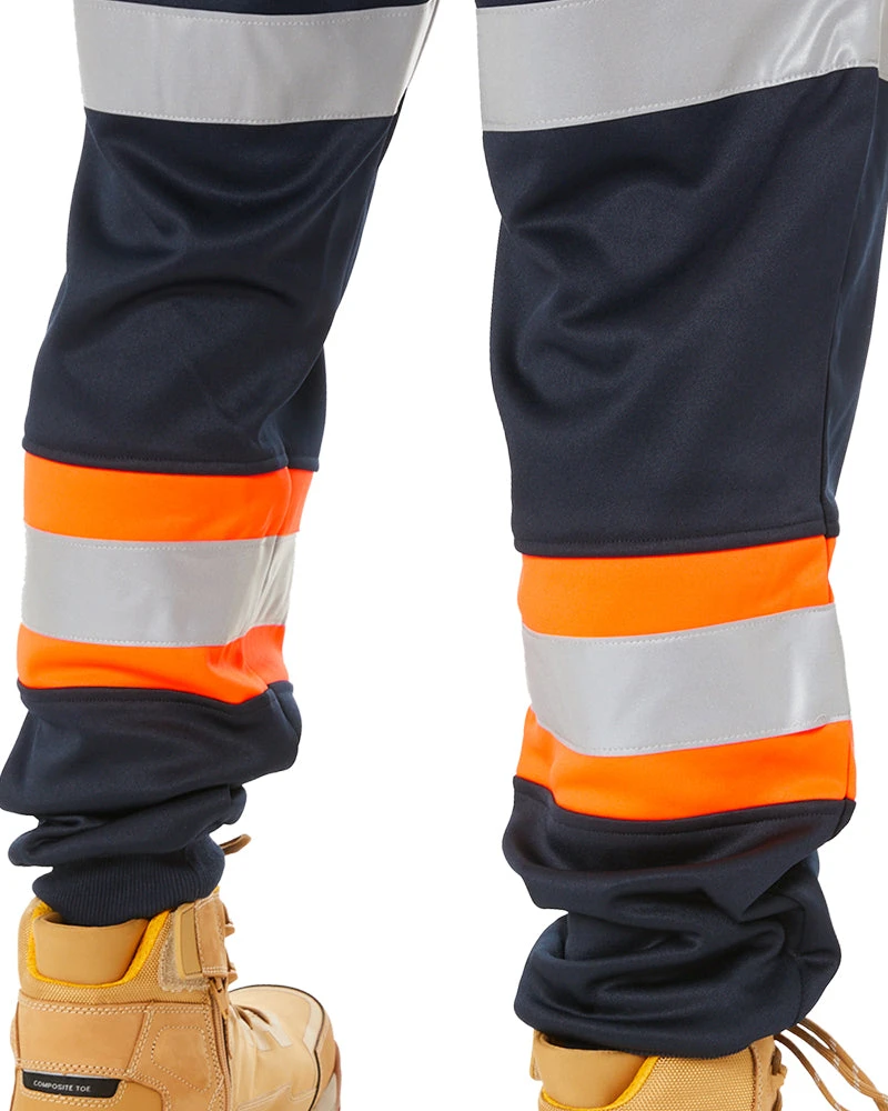 Bisley Taped Biomotion Track Pants - Orange/Navy 8 Bisley Taped Biomotion Track Pants - Orange/Navy - Image 6